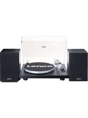 Lenco LS-500BK Siyah Harici Hoparlörlü Bluetooth Pikap
