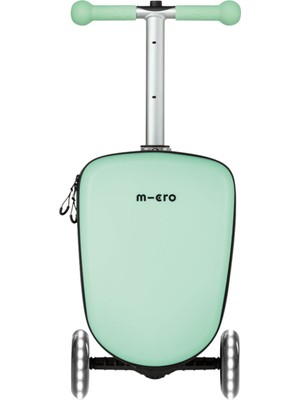 Micro Ride On Luggage Junior Bagaj Çantalı LED Işıklı 3 Tekerlekli 2-6 Yaş Çocuk Scooter