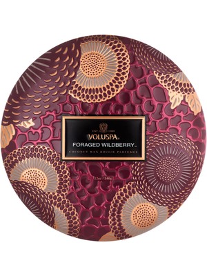 Voluspa Foraged Wildberry Kırmızı 340 gr Mum