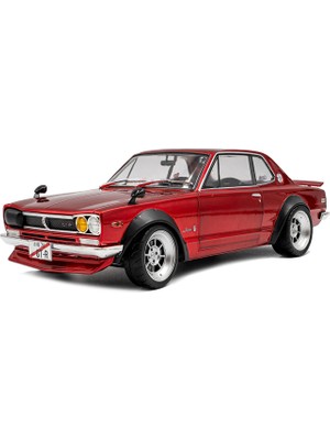 Solido 1:18 1970 Nissan Skyline C10 Hakosuka Diecast Kırmızı Metal Minyatür Model Araba