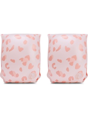 Swim Essentials Leopard Old Pink Çocuk Şişme Yüzme Kolluğu