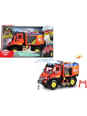 Dickie Toys Unimog U530 Sesli ve Işıklı Oyuncak Itfaiye Aracı