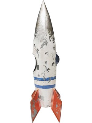 Kare Design Deco Figurine Robot Rocket Dekoratif Obje