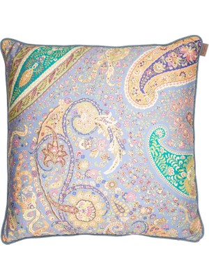 Etro Home Mavi 55X55 cm Dekoratif Yastık