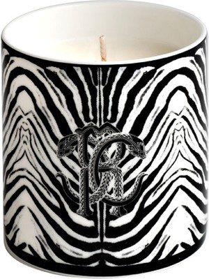 Roberto Cavalli Zebra Desenli Porselen Bardaklı Kokulu Mum