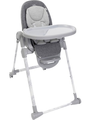 Chicco Polly Armonia Carrara Antrasit Çok Amaçlı Katlanabilir Mama Sandalyesi