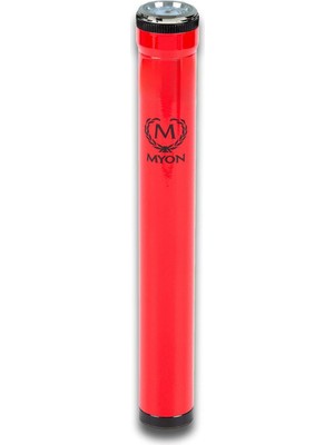 Myon Paris Higrometreli Metal Kırmızı Puro Kılıfı