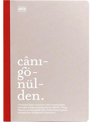 LUGAT365 x Karatis Canıgönülden 64 Yaprak Çizgili Defter