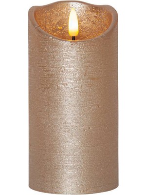 Eglo 411501 Flamme Rustic Altın Rengi LED Mum 15CM