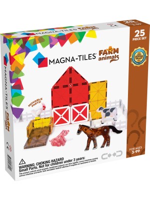 Magna-Tiles Çiftlik Hayvanları Seti 25 Parça