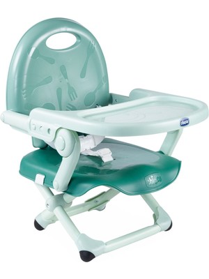 Chicco Pocket Snack Yeşil Portatif Yükseltici Mama Sandalyesi