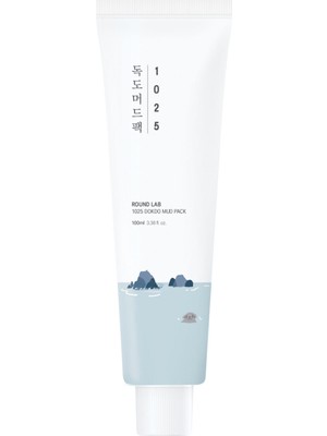 Round Lab 1025 Dokdo Mud Pack Geniş Gözenek ve Siyah Nokta Karşıtı Nemlendirici Mineralli Çamur Maskesi 100ML