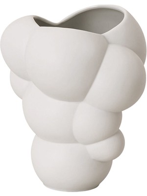 Rosenthal Skum Beyaz Porselen Vazo 14 cm