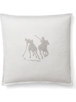 Ralph Lauren Griffith Gri 20X20 cm Dekoratif Yastık