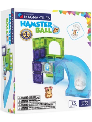 Magna-Tiles Hamster Ball 13 Parça Oyun