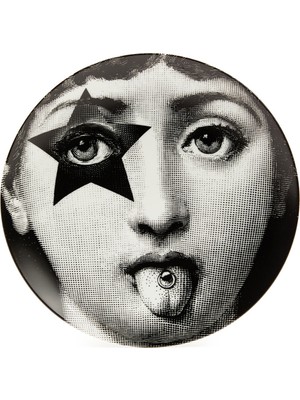 Fornasetti Tema E Variazioni No 381 Porselen Dekoratif Tabak