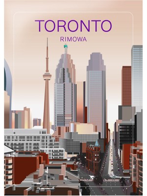 Rimowa Toronto Landmark Sticker