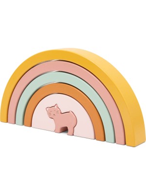 Trixie Mrs. Cat Ahşap Üst Üste Dizme Oyunu
