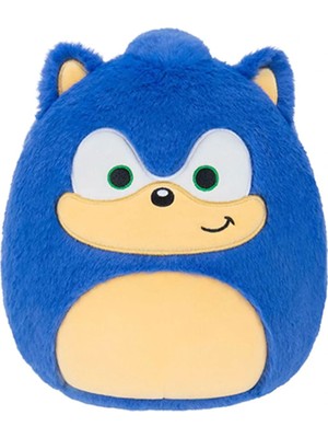 Squishmallows Fuzzamallows Sonic Serisi Sonic Peluş Oyuncak 20 cm