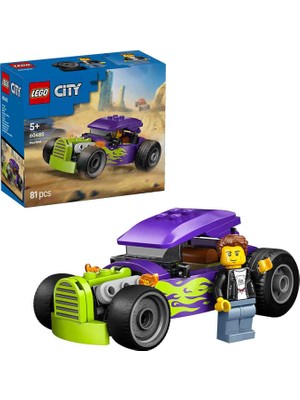LEGO City Hot Rod 81 Parça 5+Yaş Yapı Oyuncağı 60485