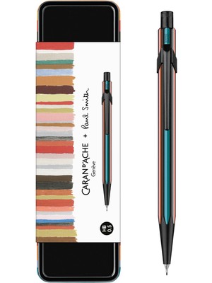 Caran D'Ache 849™ Paul Smith Siyah Mekanik 0.5 Uçlu Kurşun Kalem
