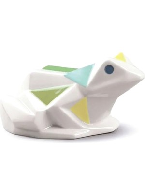 Lladro Frog Beyaz Porselen Heykel