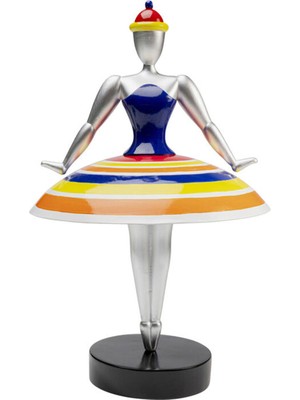 Kare Design Primaballerina Stripes Çelik Dekoratif Figür