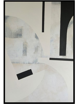 Klé Studio Greige Akrilik El Yapımı Tablo 70X100 cm