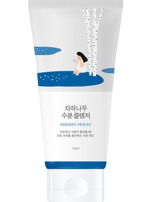 Round Lab Birch Juice Moisturizing Cleanser Ölü Deri Giderici Cilt Ph Uyumlu Huş ve Mugwort Özlü Temizleyici 150 ml