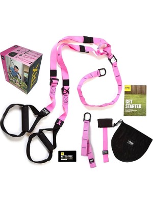 Trx Suspension Trainer Pembe Egzersiz Seti