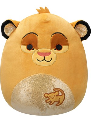 Squishmallows Disney Aslan Kral Serisi Simba Peluş Oyuncak 25 cm