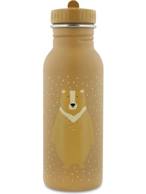 Trixie Mr. Bear Kahverengi Çelik Su Şişesi Suluk Matara 500 ml