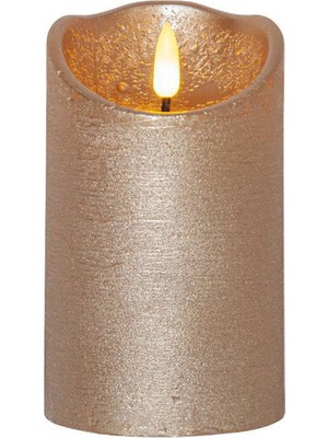 Eglo 411499 Flamme Rustic Altın Rengi LED Mum 12,5 cm