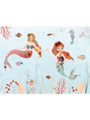 Hueppi Nerida's Treasure Mint Hipoalerjenik Çocuk Halısı 160 x 230 cm