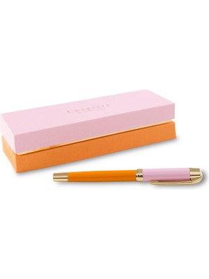 Chapters Signature Pen Pembe Turuncu Roller Kalem