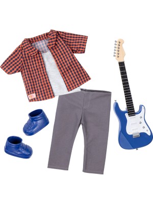 Our Generation Plaid To Rock Oyuncak Bebek Kıyafeti
