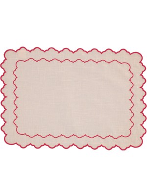 Mariaida Home Esmeralda Toz Pembe Keten Amerikan Servisi