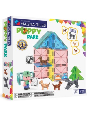 Magna-Tiles Puppy Park 27 Parça Oyun