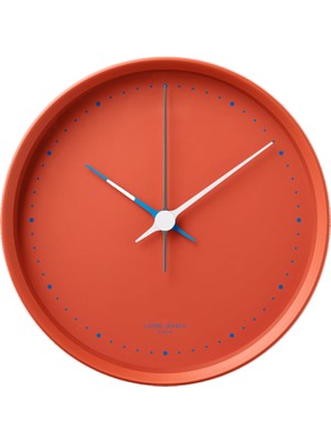 Georg Jensen Koppel Kırmızı Çelik Masa Saati