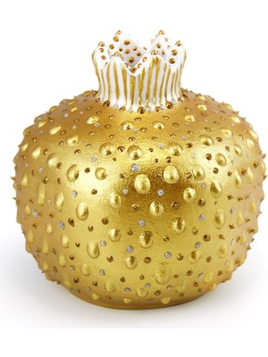 Coho Objet Coho Box Brilliant Gold Bereket Narı Sanatsal Dekoratif Obje