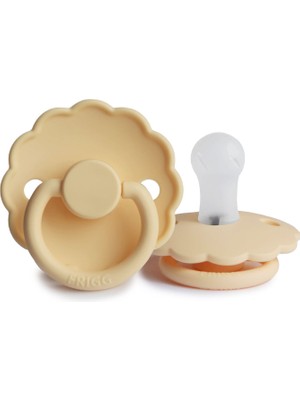 Frigg Daisy Pale Daffodil Sarı 0-6 Ay Silikon Emzik