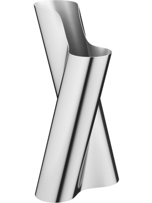 Georg Jensen Lituus S Silver Çelik Vazo