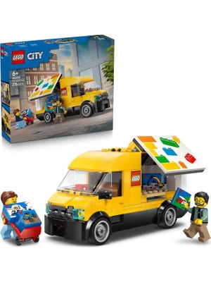 LEGO City: Kamyonet 276 Parça 6+ Yaş Minifigürlü Yapı Oyuncağı 60500