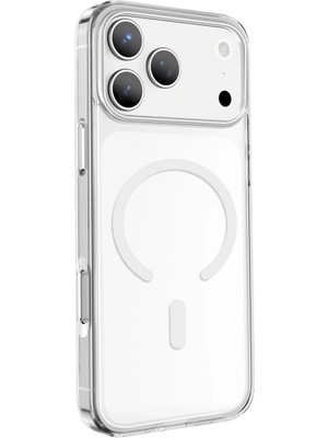 Keephone iPhone 17 Pro Max Glaze Magsafe Uyumlu Şeffaf Telefon Kılıfı
