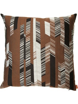Missoni Home Rafia Kahverengi 60X60 cm Dekoratif Yastık