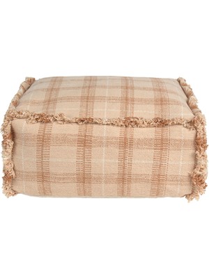 Lorena Canals Tartan Pouf Rose Çocuk Odası Pufu