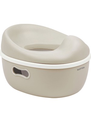 Nattou Potty Care Bej 3 In 1 Lazımlık Oturak ve Tuvalet Adaptörü