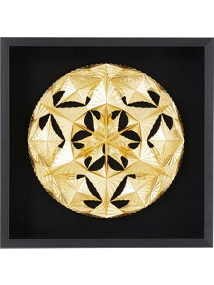 Kare Design Leaf Ball Kanvas Tablo 60X60 cm