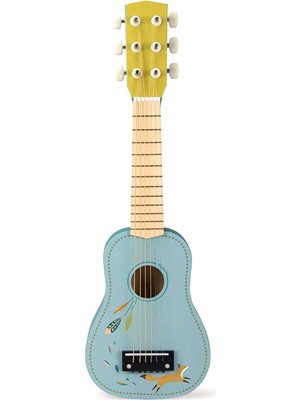 Moulin Roty Tilki Desenli Ahşap Oyuncak Gitar