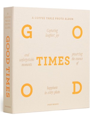 Print Works Good Times Bej Fotoğraf Albümü